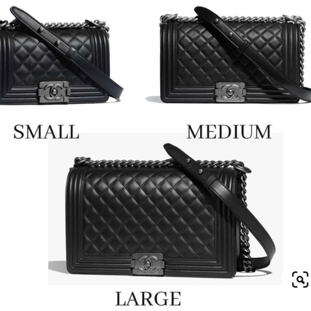 SOLD Chanel Boy small, ruthenium🖤
